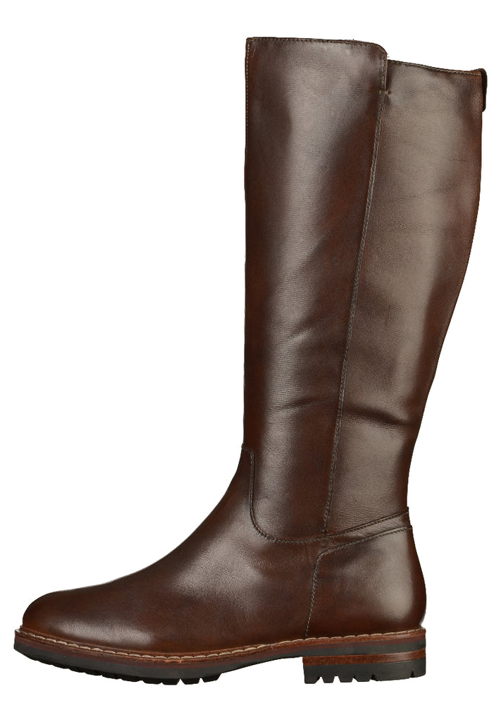 Tamaris Stiefel Leder Maroon - surf4shoes