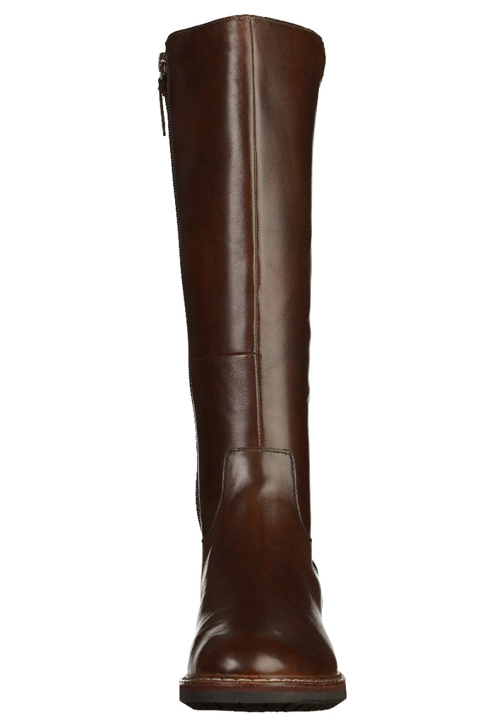 Tamaris Stiefel Leder Maroon - surf4shoes