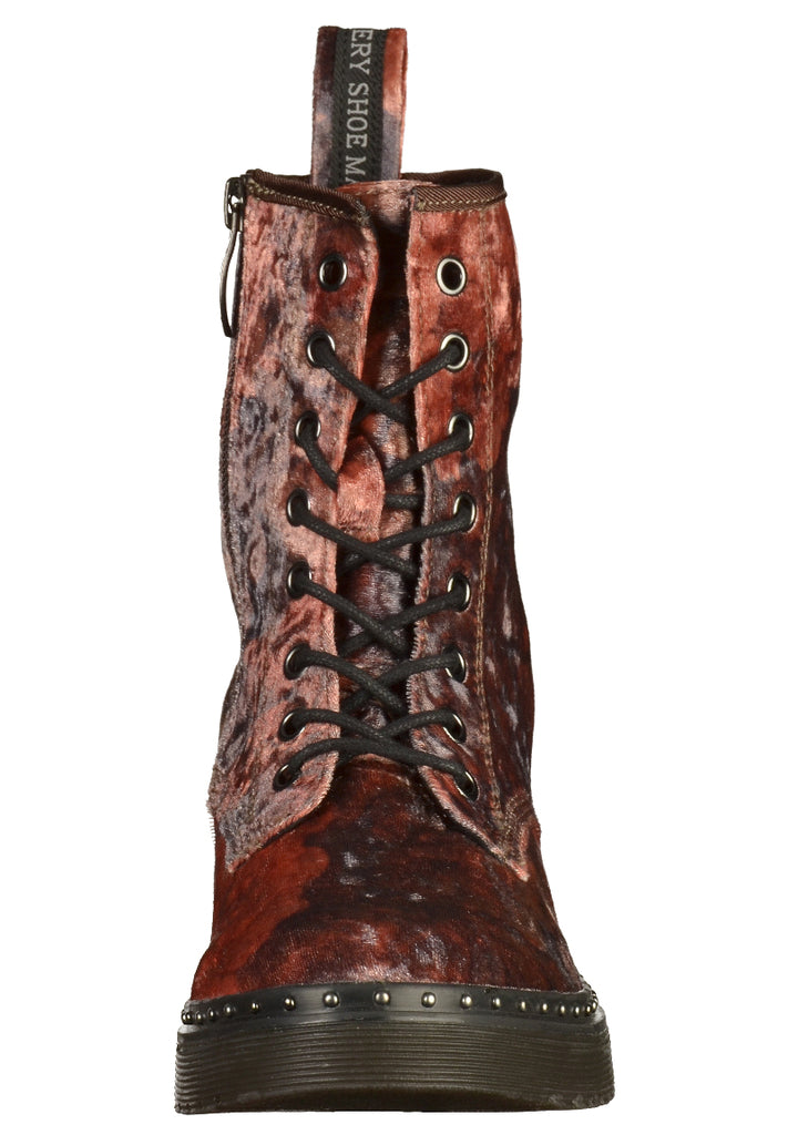 Tamaris Stiefelette Samt Rosa - surf4shoes