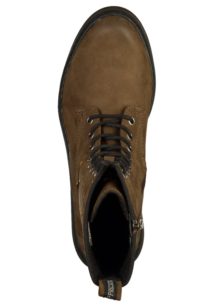 Tamaris Stiefelette Lederimitat Olive - surf4shoes