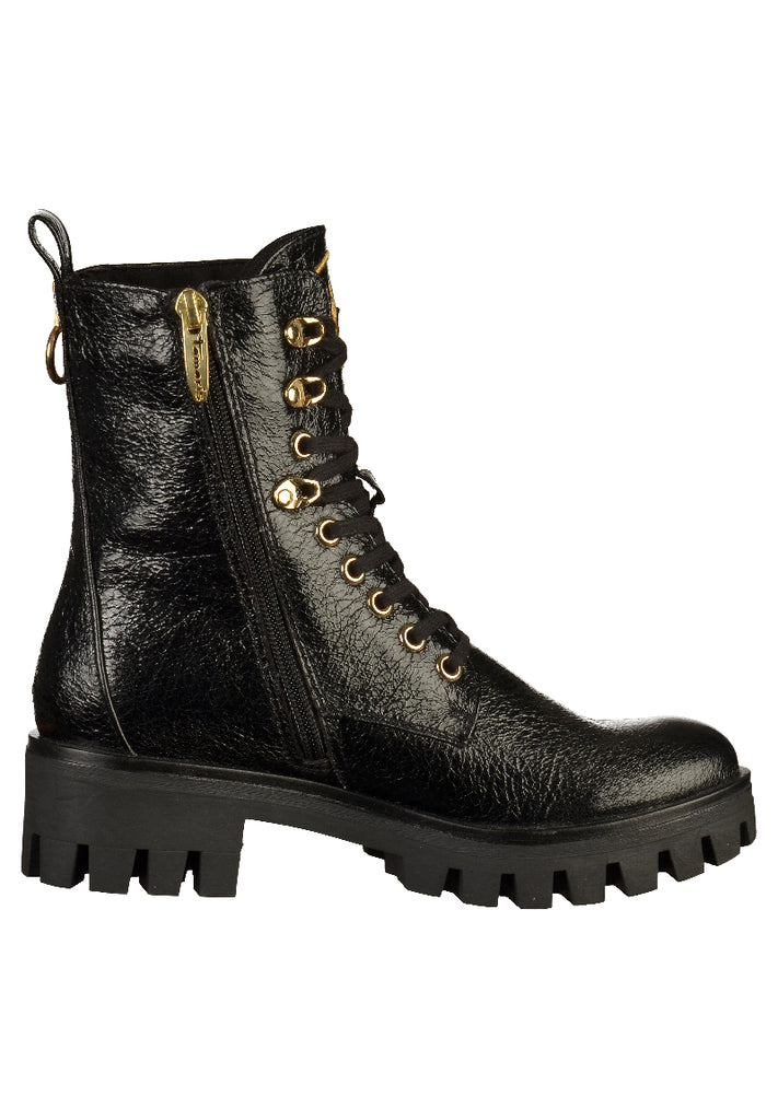 Tamaris Stiefelette Lederimitat Schwarz - surf4shoes