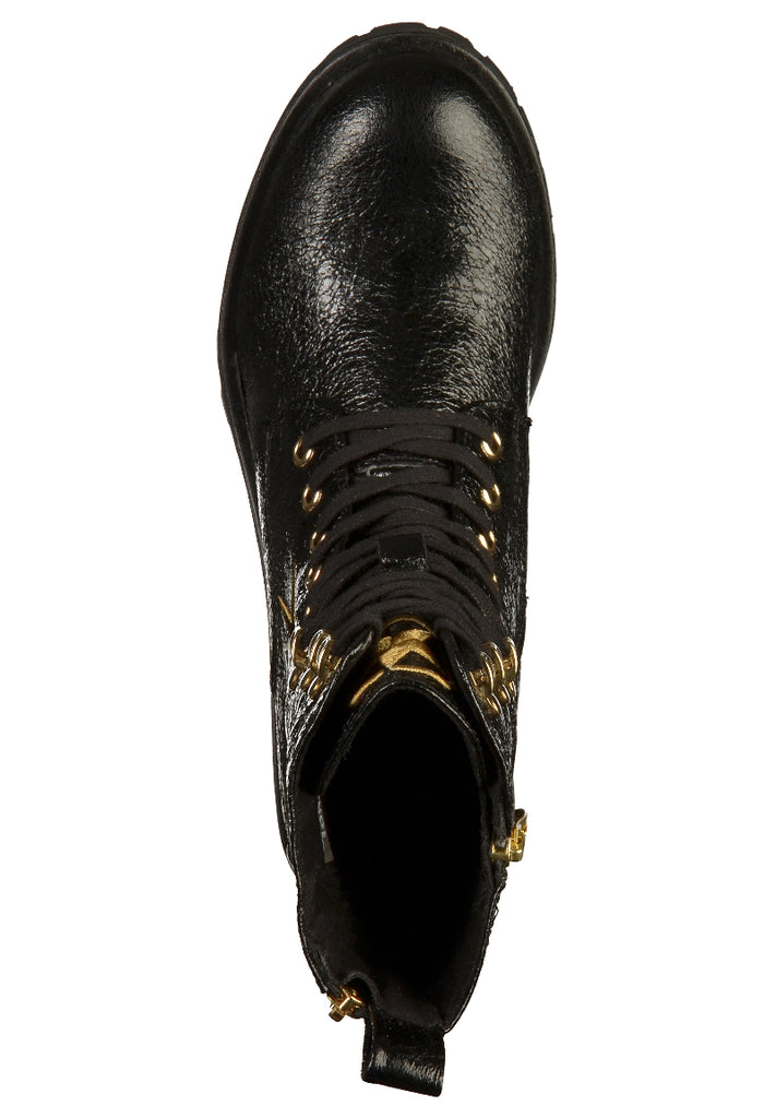 Tamaris Stiefelette Lederimitat Schwarz - surf4shoes