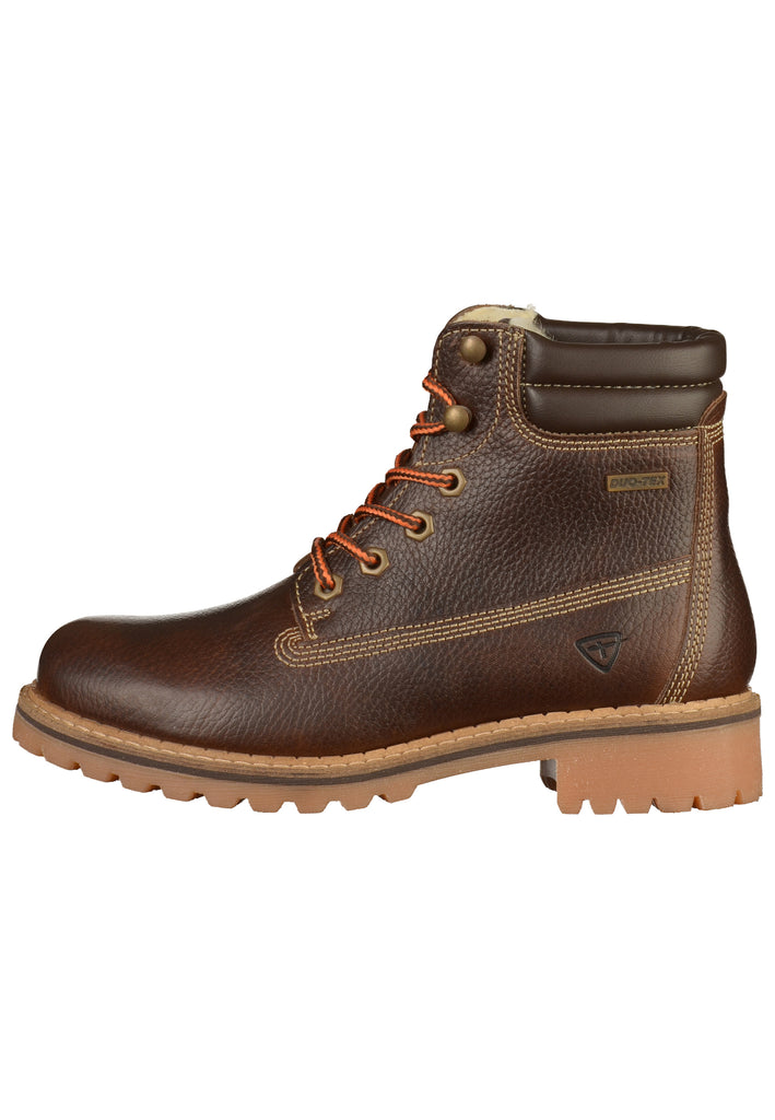 Tamaris Stiefelette Leder Mocca - surf4shoes