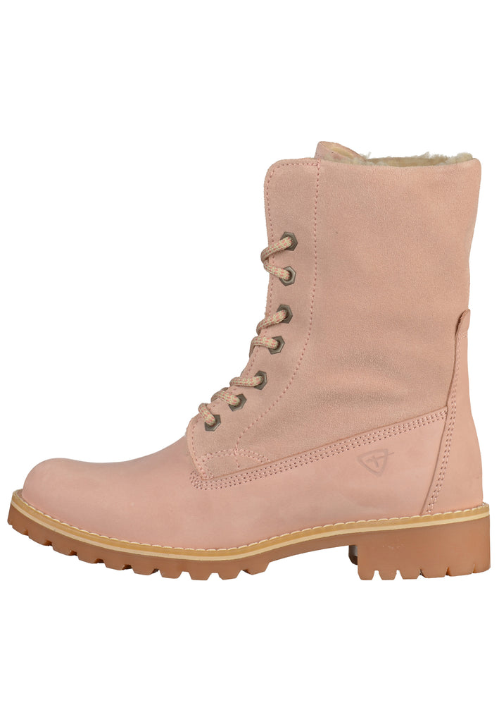 Tamaris Stiefelette Leder Rosa - surf4shoes