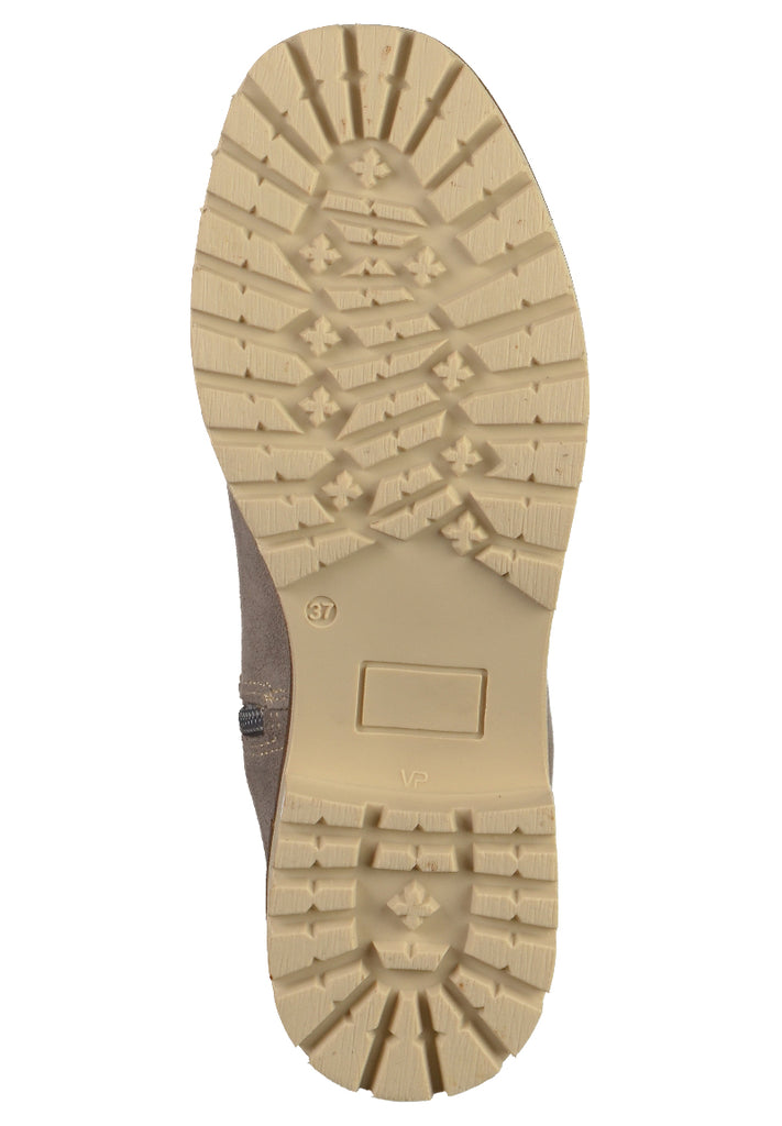 Tamaris Stiefel Veloursleder Grau - surf4shoes