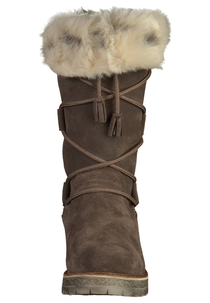 Tamaris Stiefel Leder Braun - surf4shoes