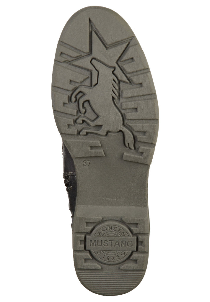 Mustang Stiefelette Lederimitat Navy - surf4shoes