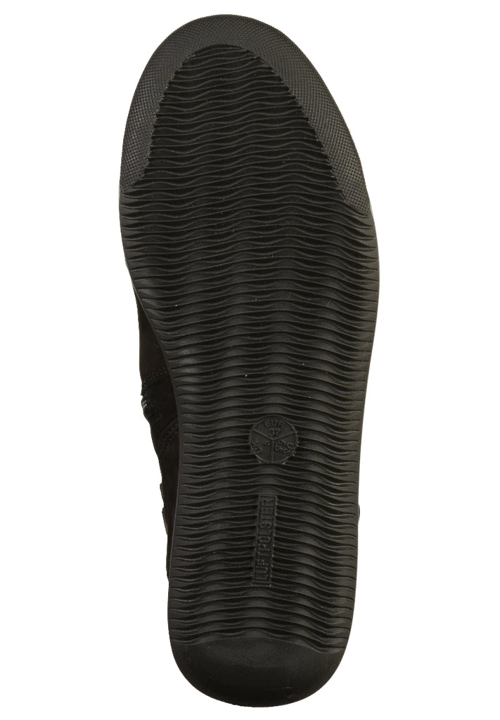 ara Stiefelette Nubukleder Schwarz - surf4shoes