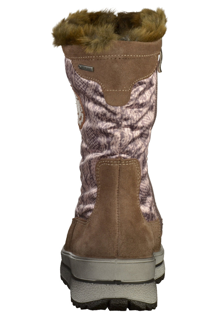 ara Stiefelette Veloursleder Braun - surf4shoes