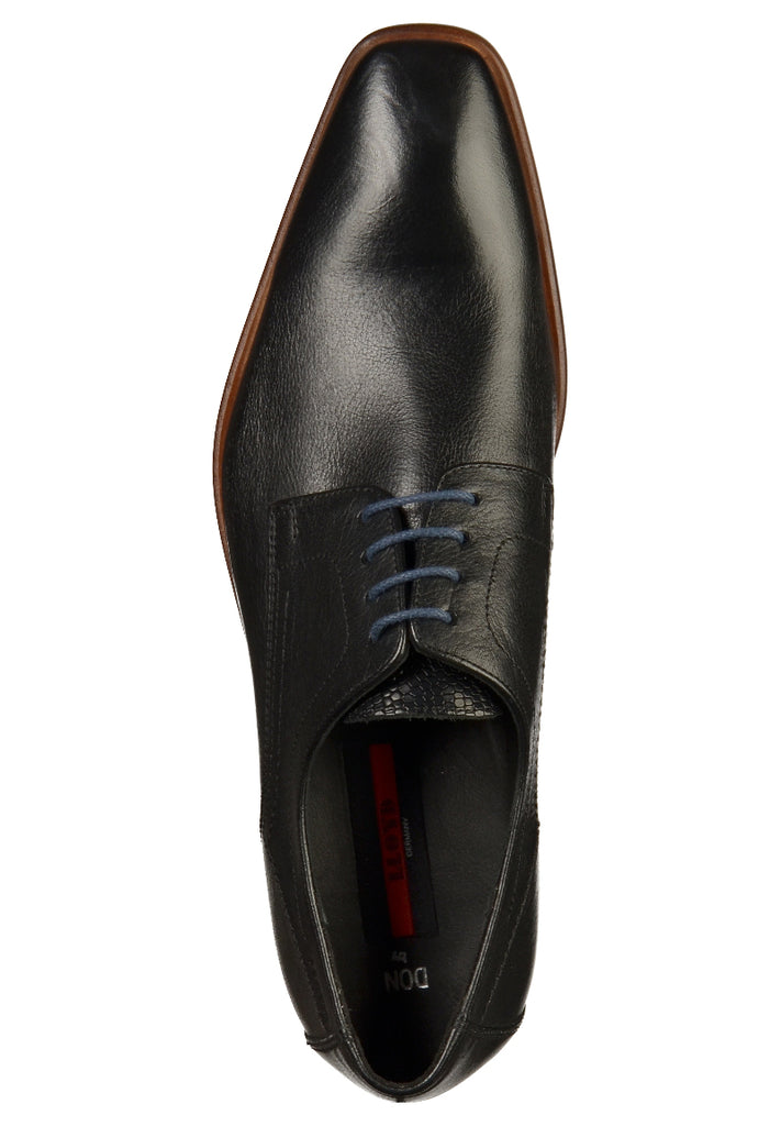 Lloyd Businessschuhe Leder Schwarz - surf4shoes