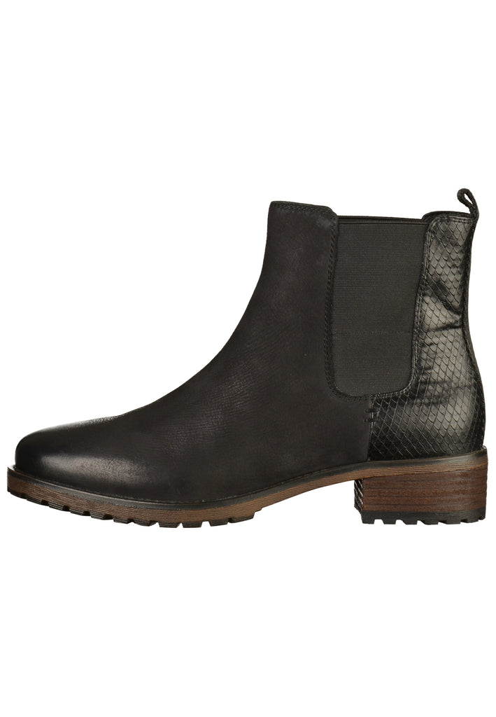 SPM Stiefelette Leder Schwarz - surf4shoes
