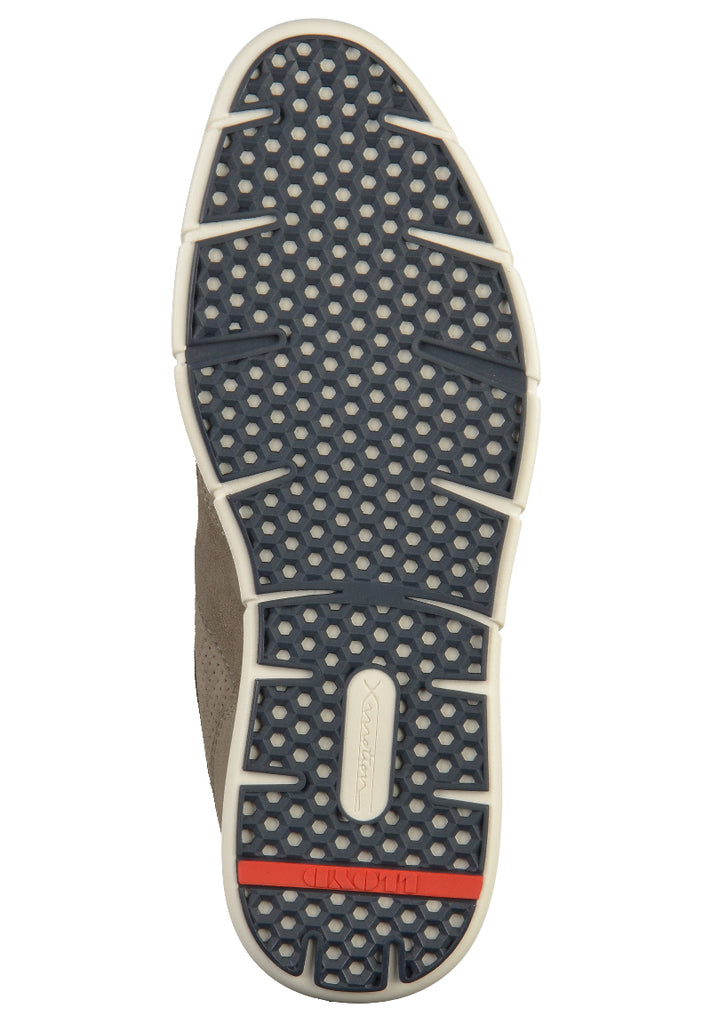 Lloyd Halbschuhe Leder Grau/Blau - surf4shoes