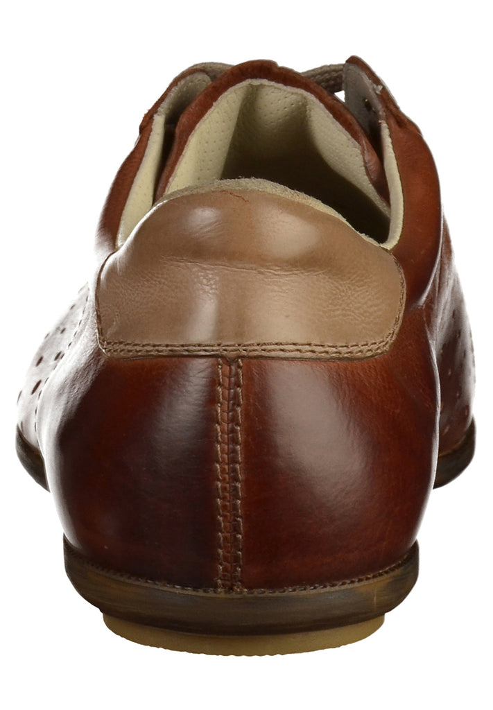 Lloyd Halbschuhe Lederimitat Braun - surf4shoes