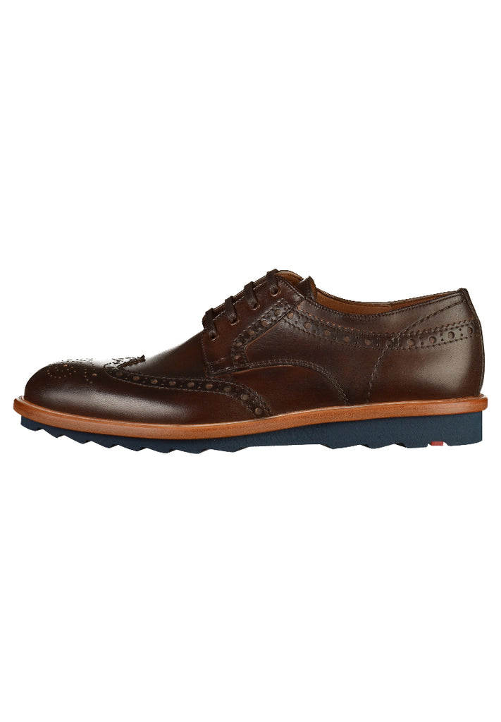 Lloyd Halbschuhe Leder Dunkelbraun - surf4shoes