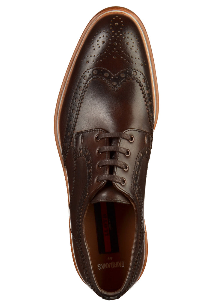 Lloyd Halbschuhe Leder Dunkelbraun - surf4shoes