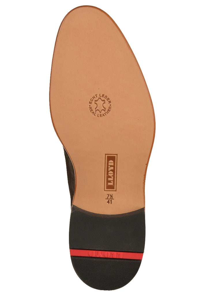 Lloyd Businessschuhe Veloursleder Sepia - surf4shoes