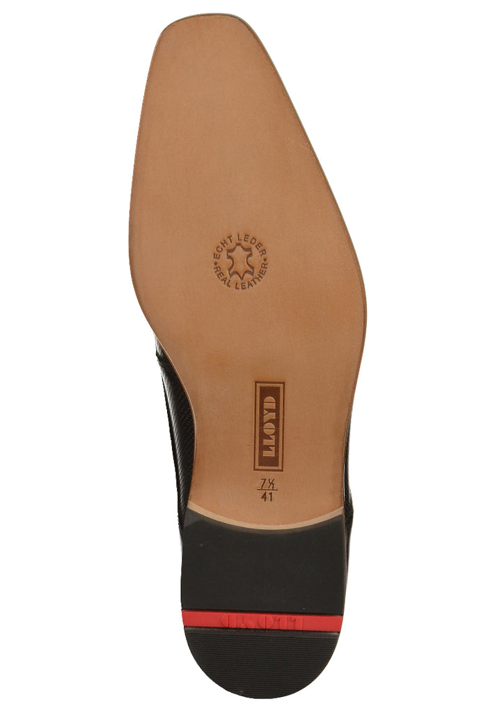 Lloyd Businessschuhe Leder Schwarz - surf4shoes