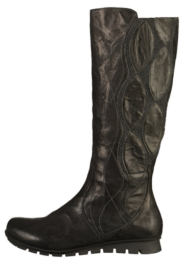 Think! Stiefel Leder Schwarz - surf4shoes