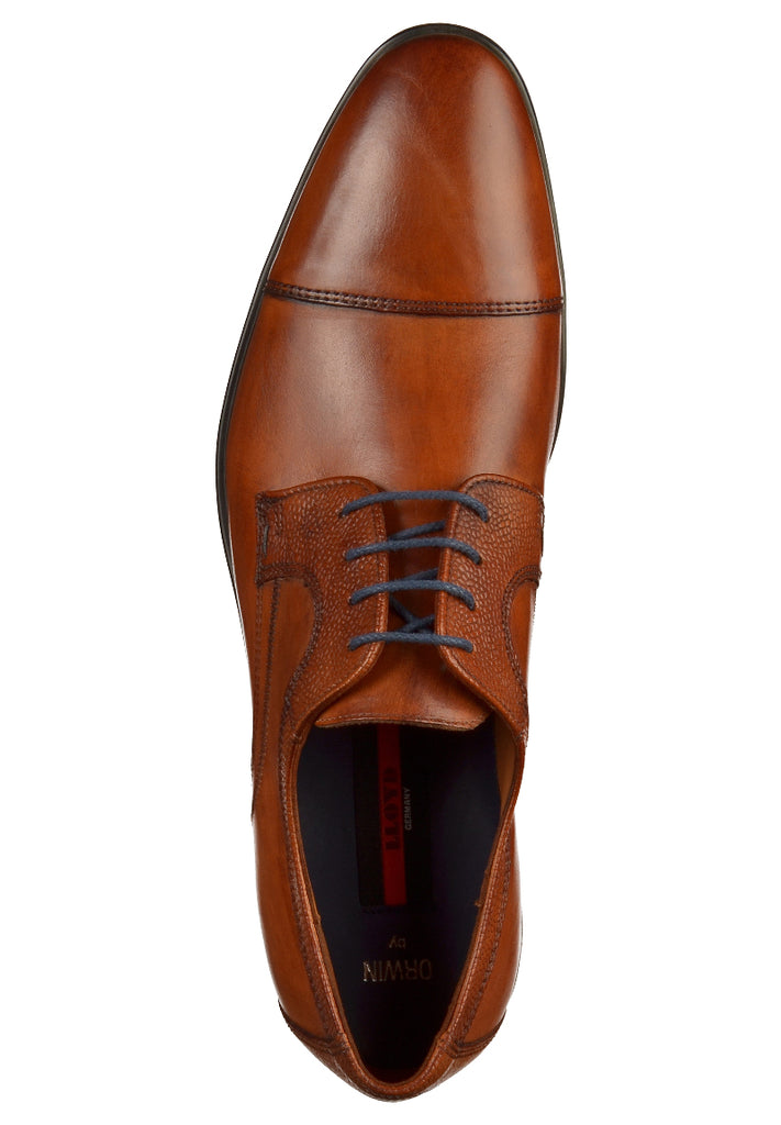 Lloyd Businessschuhe Leder Cognac - surf4shoes