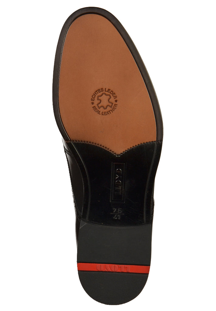 Lloyd Businessschuhe Glattleder Schwarz - surf4shoes