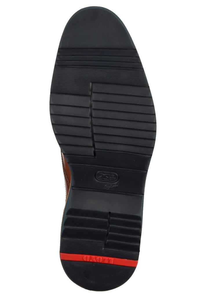 Lloyd Halbschuhe Leder Cognac - surf4shoes