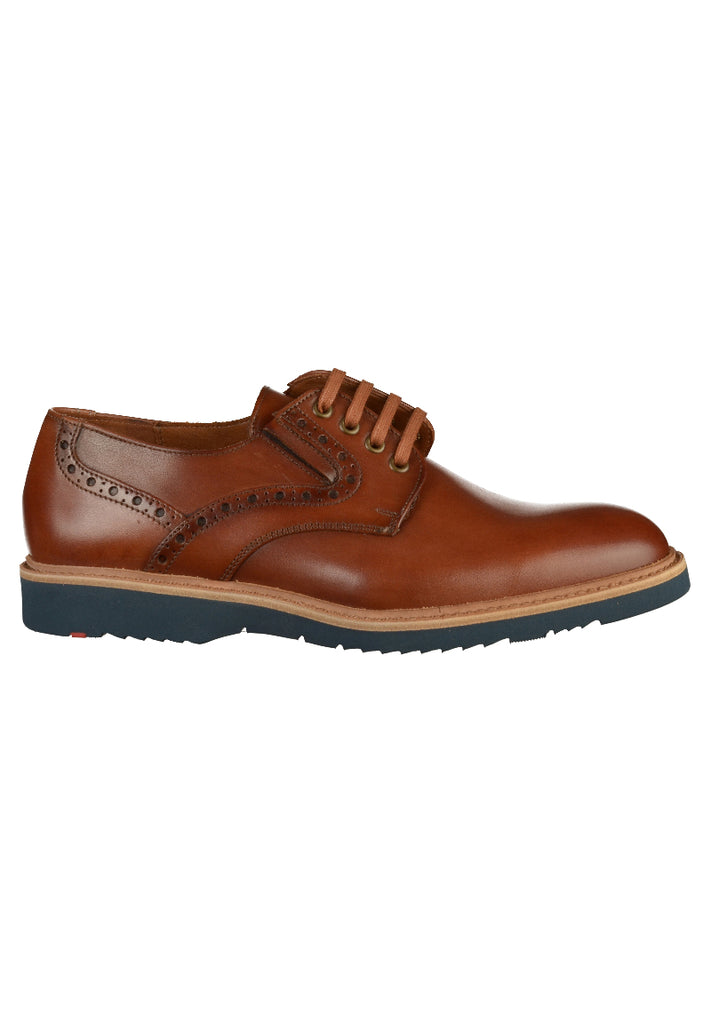 Lloyd Halbschuhe Leder Cognac - surf4shoes