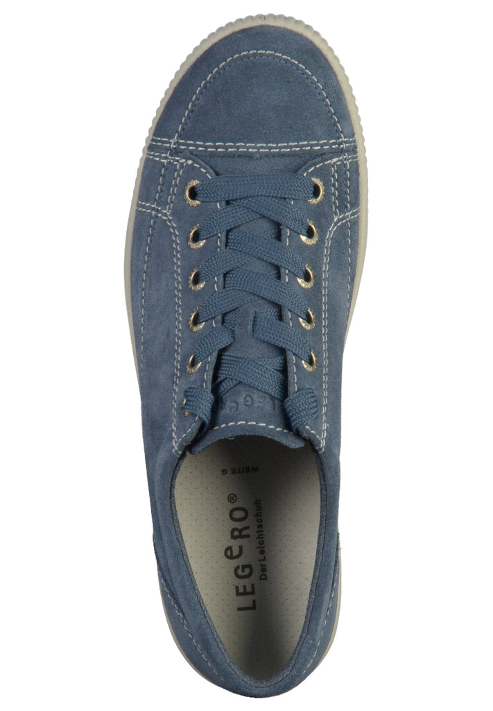 Legero Sneaker Veloursleder Blau - surf4shoes