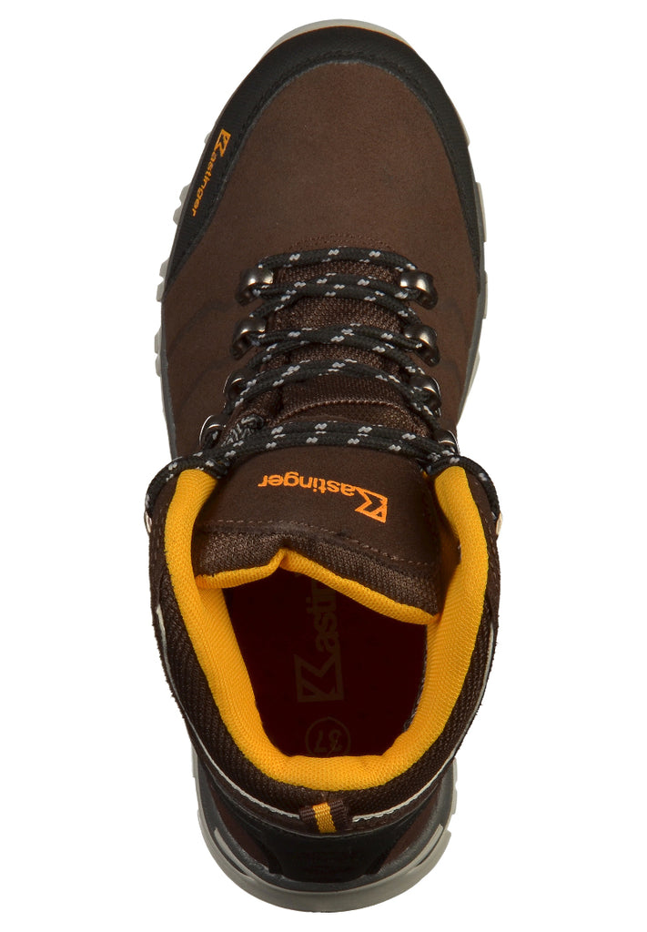 Kastinger Wanderschuhe Lederimitat/Textil Braun - surf4shoes