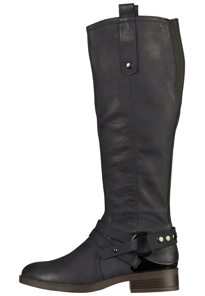 SPM Stiefel Leder Navy - surf4shoes