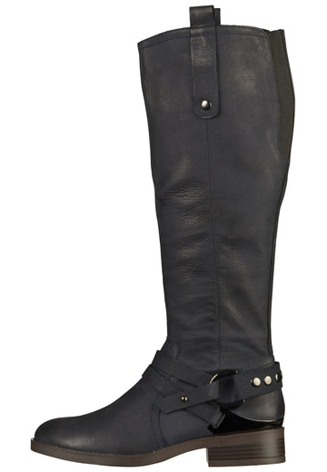 SPM Stiefel Leder Navy - surf4shoes