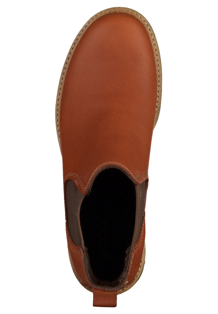 ecco Stiefelette Leder Cognac - surf4shoes