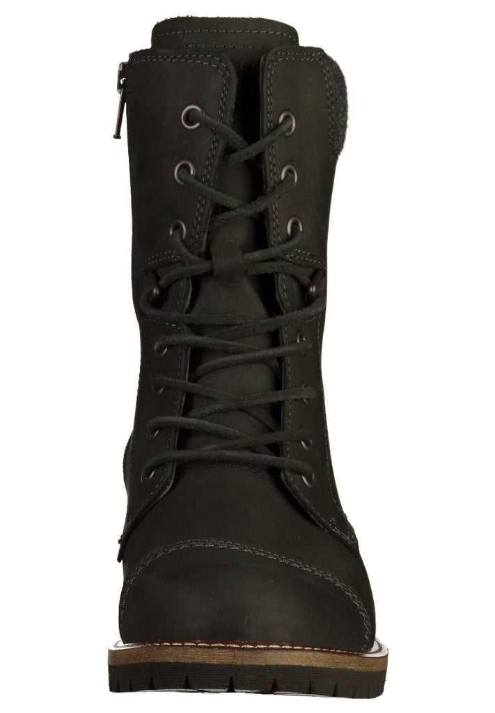 ecco Stiefelette Leder Schwarz - surf4shoes