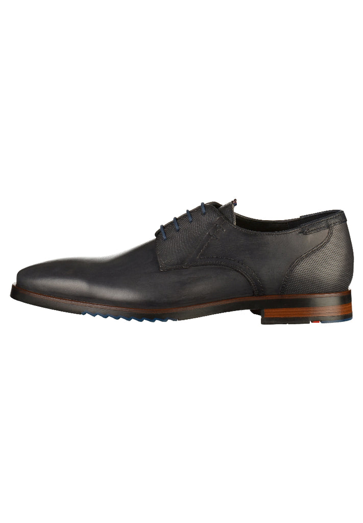 Lloyd Businessschuhe Leder Grau/Blau - surf4shoes