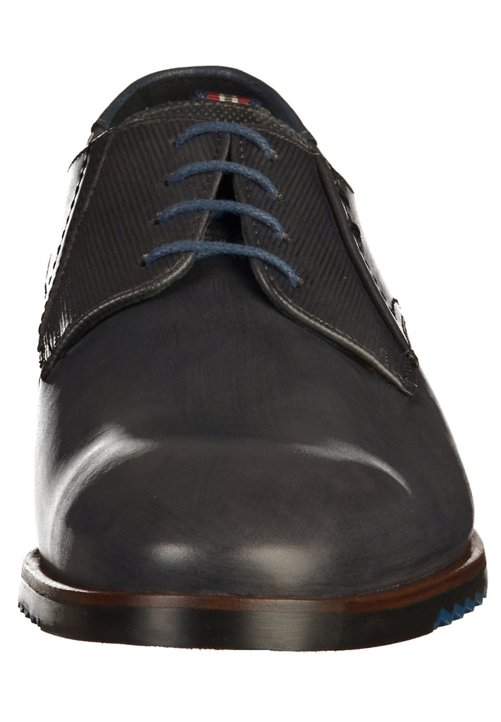 Lloyd Businessschuhe Leder Grau/Blau - surf4shoes