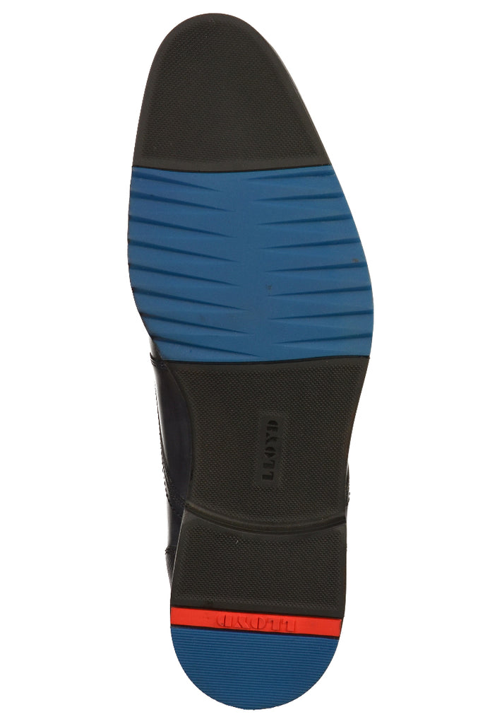 Lloyd Businessschuhe Leder Grau/Blau - surf4shoes
