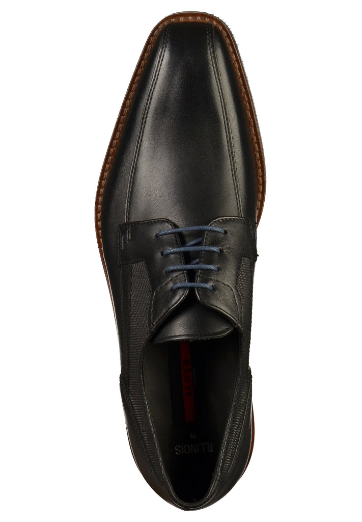 Lloyd Businessschuhe Leder Schwarz - surf4shoes