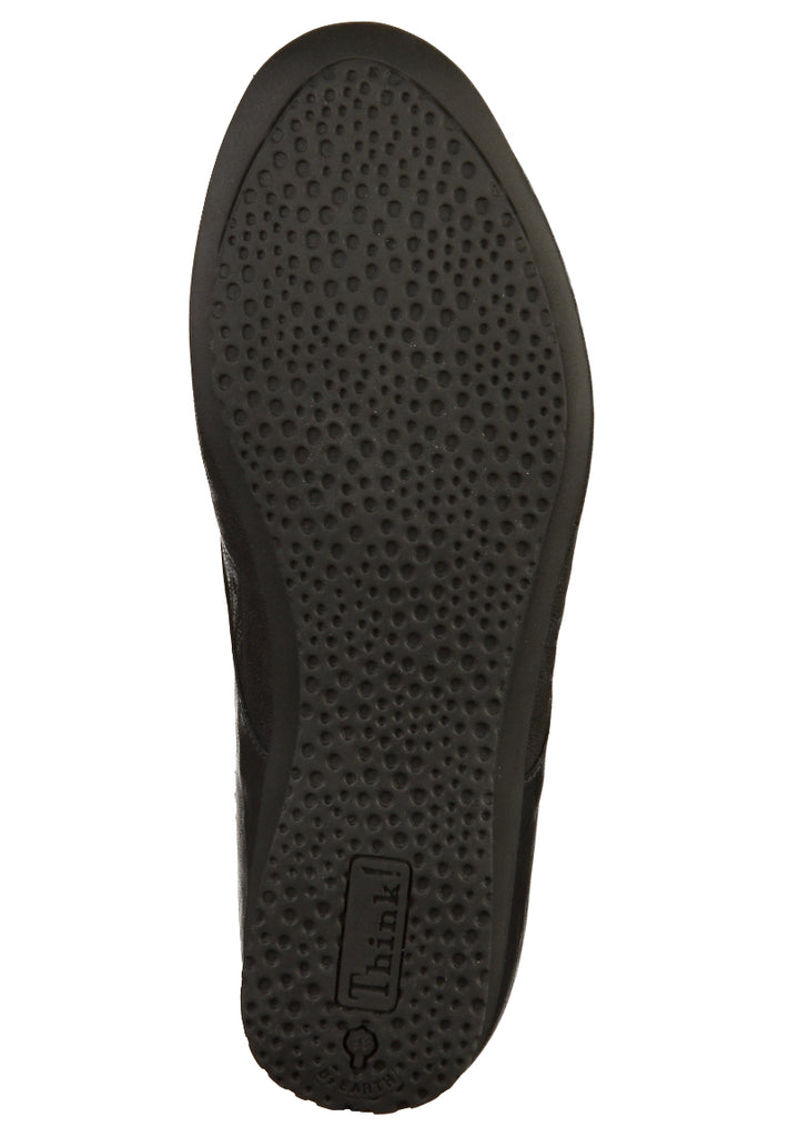 Think! Halbschuhe Leder Schwarz - surf4shoes