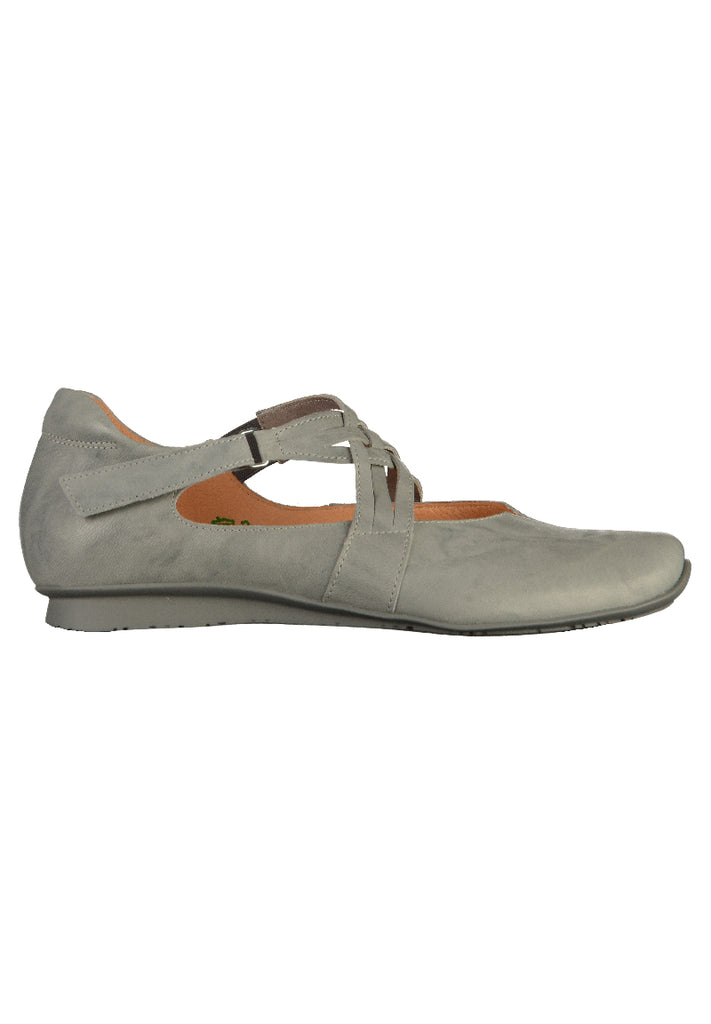 Think! Ballerinas Leder Grau - surf4shoes