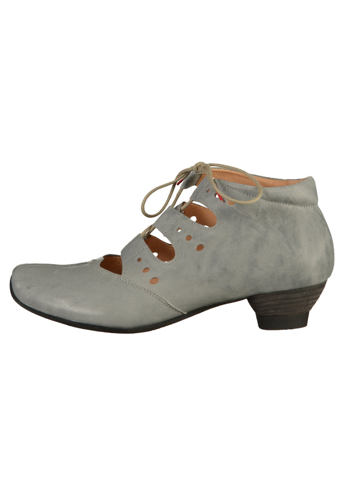 Think! Pumps Leder Grau - surf4shoes