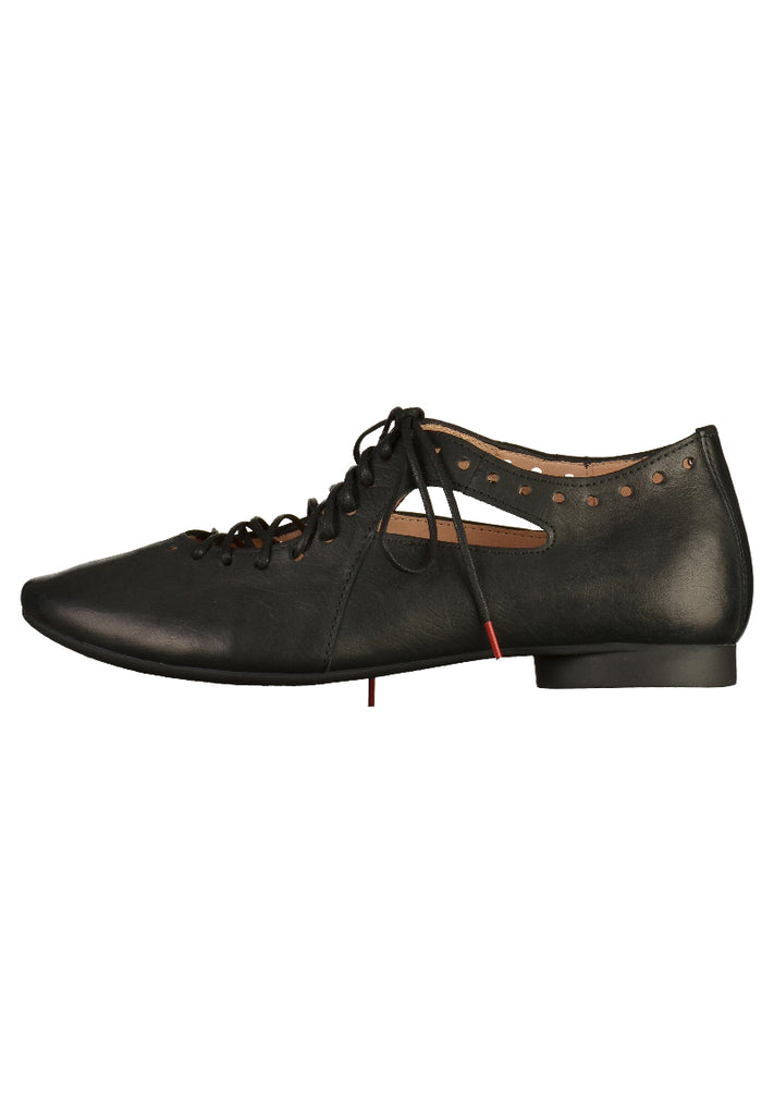 Think! Halbschuhe Leder Schwarz - surf4shoes