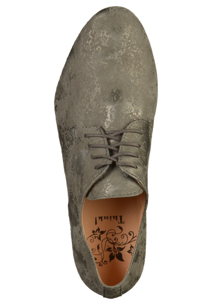 Think! Halbschuhe Leder Grau - surf4shoes