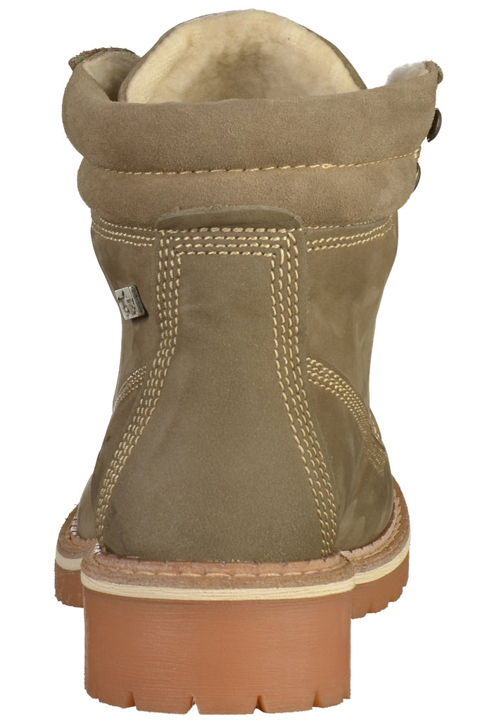 Mustang Stiefelette Leder Taupe - surf4shoes