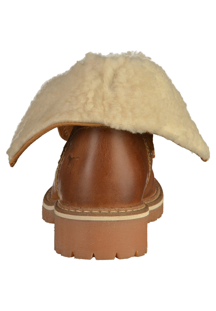 Mustang Stiefelette Leder Cognac - surf4shoes