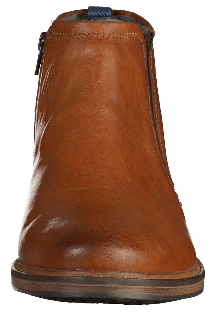 Bugatti Stiefelette Leder Cognac - surf4shoes