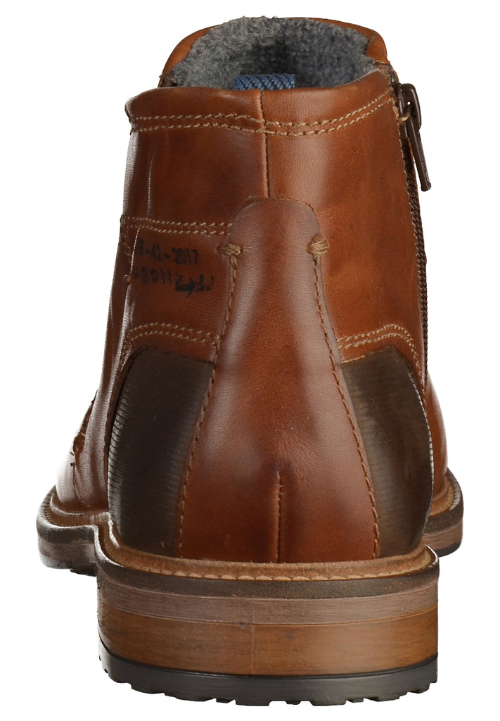 Bugatti Stiefelette Leder Cognac - surf4shoes