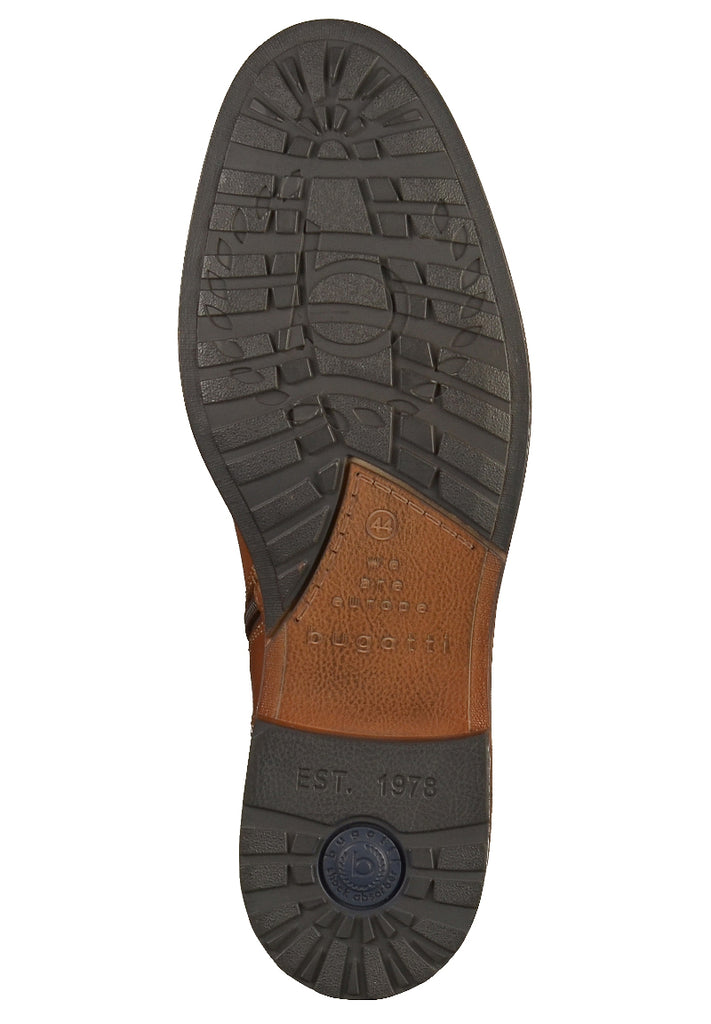 Bugatti Stiefelette Leder Cognac - surf4shoes