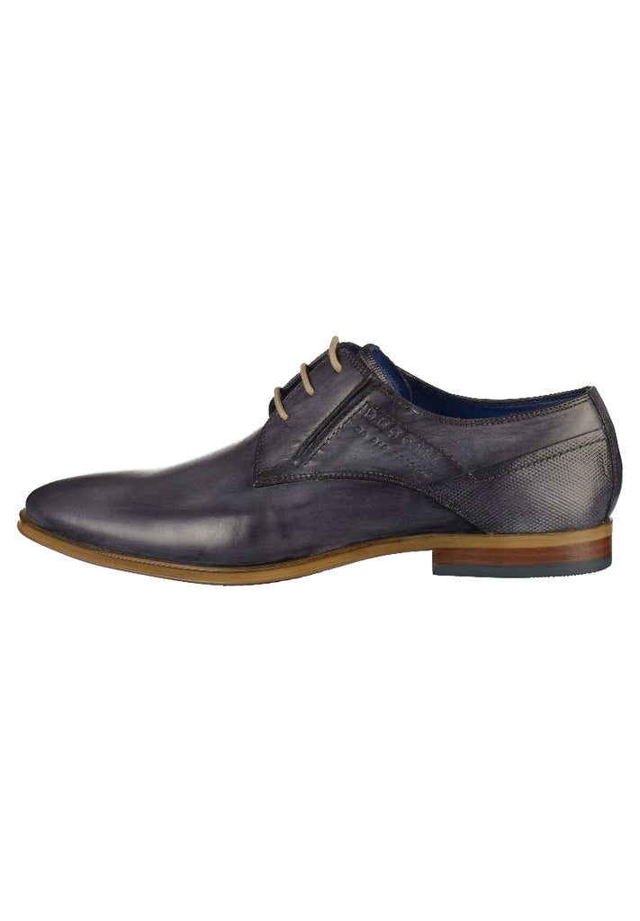 Bugatti Halbschuhe Glattleder Grau - surf4shoes