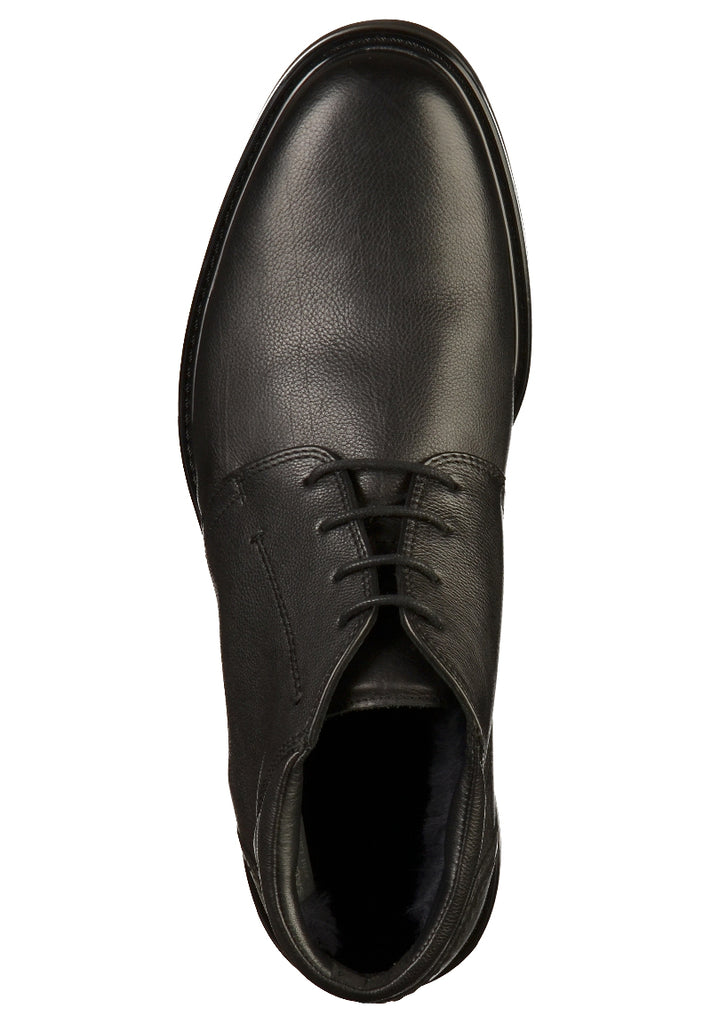 Salamander Halbschuhe Leder Schwarz - surf4shoes