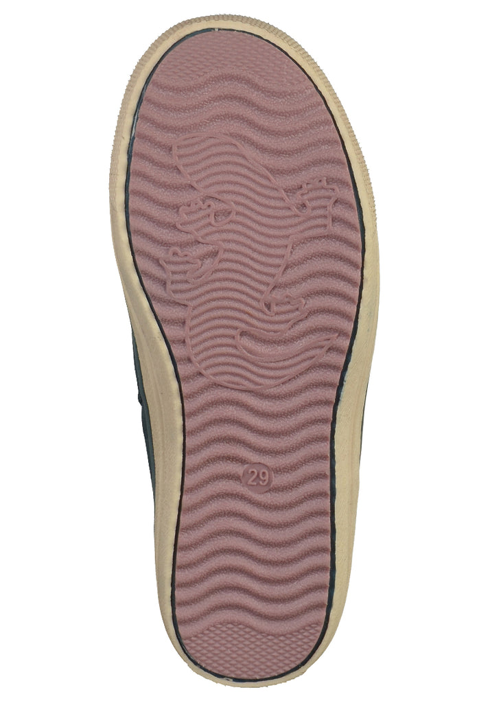 Lurchi Stiefelette Veloursleder Blau - surf4shoes