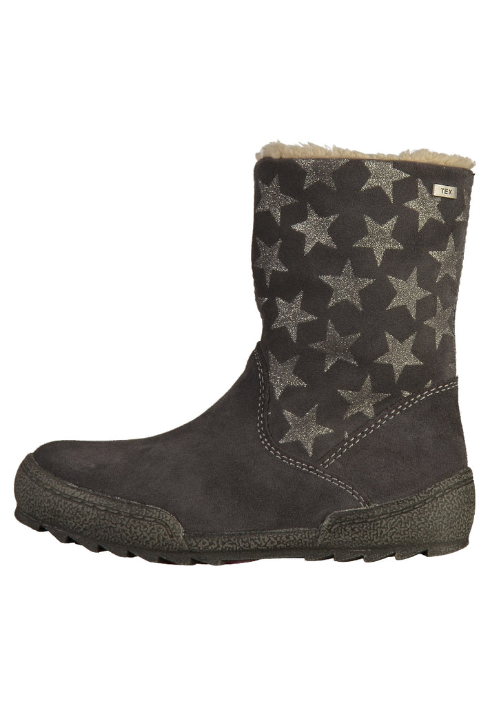 Lurchi Stiefelette Leder Charcoal - surf4shoes